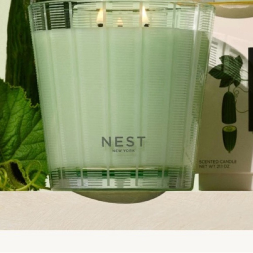 Nest Candles set of-(2) 3 wick candles full size New in Box.  NO COUNTEROFFERS! - Picture 2 of 3